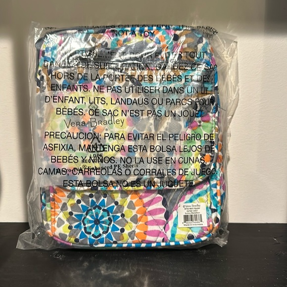 Vera Bradley RFID Mini Hipster in Sunny Medallion Print - Picture 4 of 10